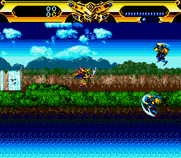 Скриншот игры Lords of Thunder